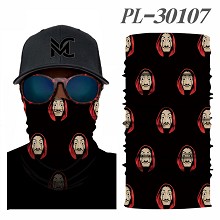 La casa de papel headgear stocking mask magic scarf neck face mask