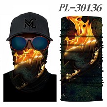 Fairy Tail anime headgear stocking mask magic scarf neck face mask