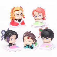 Demon Slayer figures set(5pcs a set)