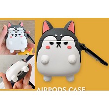 Corgi Airpods 1/2 shockproof silicone cover protec...