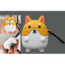 Corgi Airpods 1/2 shockproof silicone cover protec...