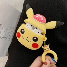 Pokemon pikachu anime Airpods 1/2 shockproof silicone cover protective cases