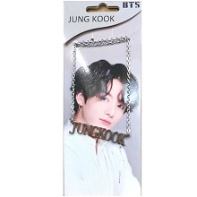  BTS JUNG KOOK star necklace 