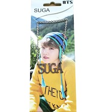 BTS SUGA star necklace