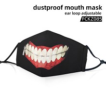 Tokyo ghoul anime dustproof mouth mask trendy mask