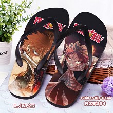 Fairy Tail anime flip-flops shoes slippers a pair