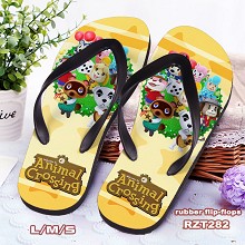 Animal Crossing: New Horizons game flip-flops shoe...