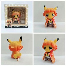 Pikachu cos Demon Slayer Agatsuma Zenitsu figure