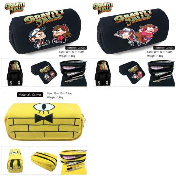 Gravity Falls canvas pen bag pencil bag