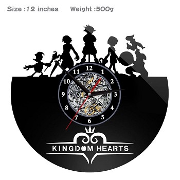 Kingdom Hearts anime wall clock