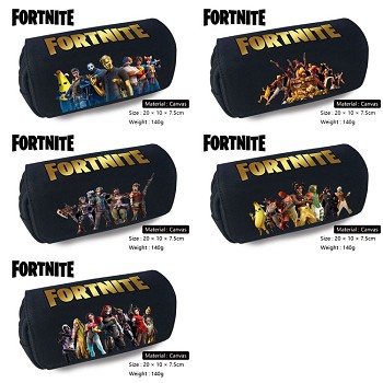 Fortnite game canvas pen bag pencil bag