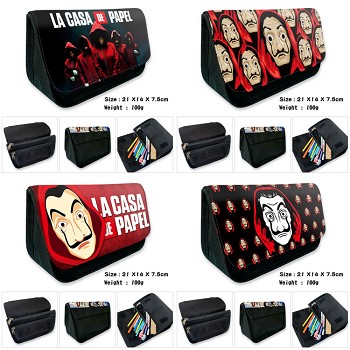  La casa de papel pen bag pencil bag 