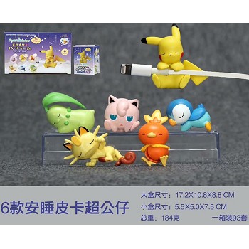 Pokemon figures set(6pcs a set)