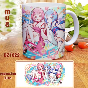  Re:Life in a different world from zero ram anime cup mug 