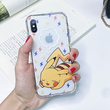 Pokemon iphone 11/7/8/X/XS/XR PLUSH MAX case shell