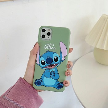 Stitch anime iphone 11/7/8/X/XS/XR PLUSH MAX case shell