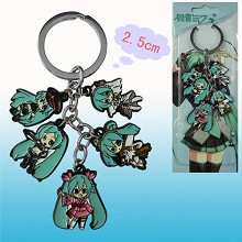 Hatsune Miku anime key chain