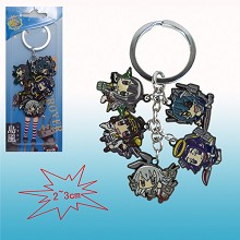 Collection anime key chain