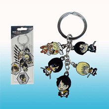 Attack on Titan anime key chain