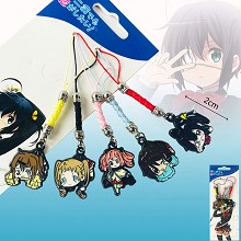 Chuunibyou Demo Koi ga shitai anime phone straps(5pcs a set)