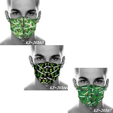 Minecraft anime trendy mask printed wash mask