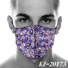 JoJo's Bizarre Adventure anime trendy mask printed wash mask