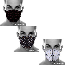 Naruto anime trendy mask printed wash mask