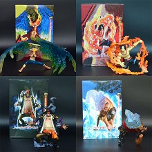 One Piece figures set(4pcs a set)