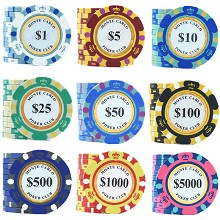 Baccarat gamble poker chip counter Commemorative C...