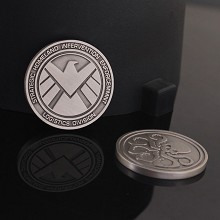 S.H.I.E.L.D. Commemorative Coin Collect Badge Lucky Coin Decision Coin