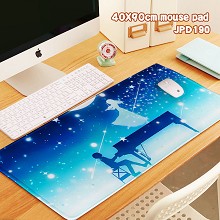  Your Lie in April anime big mouse pad 