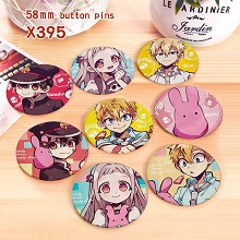 Toilet-bound Hanako-kun anime brooches pins set(8p...