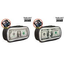 US dollar single deck pencil bag pen bag