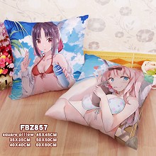 Kaguya sama anime two-sided pillow