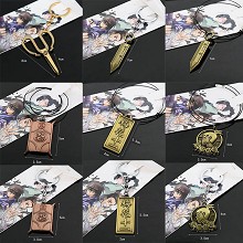 Scissor Seven anime key chain