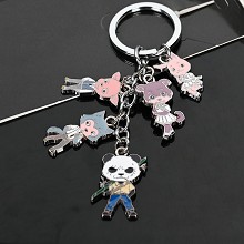 Animal Crossing game key chain