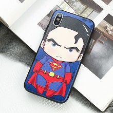 Super Man iphone 11/7/8/X/XS/XR PLUSH MAX case she...