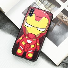 Iron Man iphone 11/7/8/X/XS/XR PLUSH MAX case shel...