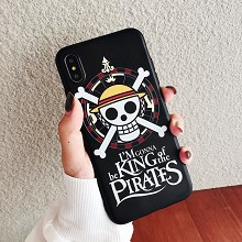 One Piece Luffy anime iphone 11/7/8/X/XS/XR PLUSH MAX case shell