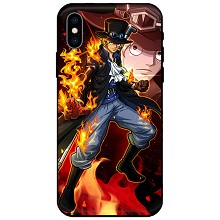 One Piece Sabo anime iphone 11/7/8/X/XS/XR PLUSH MAX case shell
