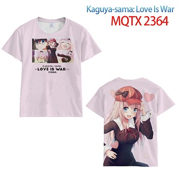 Kaguya sama anime modal short sleeve t-shirt