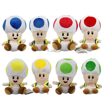 Super Mario Toad plush doll 17CM