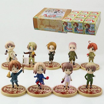 Axis Powers Hetalia figures set(9pcs a set)