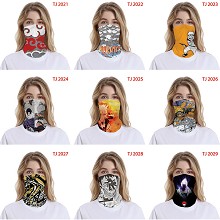 Naruto anime headgear stocking mask magic scarf ne...