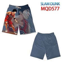 Slam Dunk anime beach pants shorts middle pants