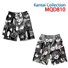 AHEGAO anime beach pants shorts middle pants