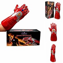 HT Iron Man child cosplay gloves with ligter