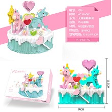 Cake anime building block 1894pcs a set