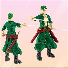 One Piece Zoro anime building block