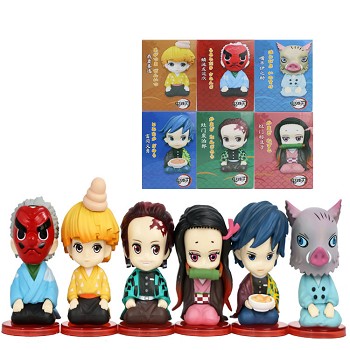 Demon Slayer anime figure 6pcs to choose